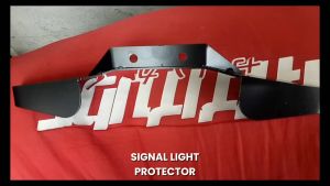 Honda Click V2 & V3 Signal Light Protector: Heavy Duty Bolts & Anti-Crash Cover
