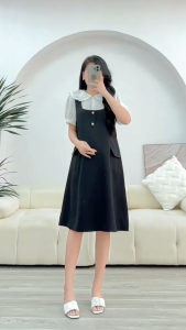 ( 40kg - 85kg ) Yếm Bầu  Suông 2 Cúc Ngọc MV  Form Dễ Mặc  Siêu Mát  Nhẹ Tênh