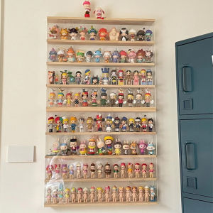 Dustproof Display Box Wall Mounted Blind Box Pop Mart PopMart Display Stand Molly Acrylic Storage Box