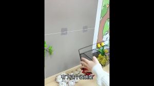 DFANCCIE Rak Dapur Gantung Tempel Dinding Rak Keranjang Dapur Besi Rak Penyimpanan Bawang Putih Jahe Rak Dapur Gantung Tempel Dinding