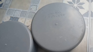 Đầu Bịt ống uPVC phi 315mm Linh Ngoc dầy 7mm cao 135cm