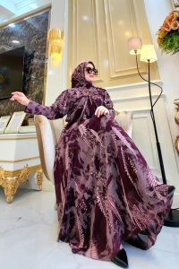 REALPICT COD PREMIUM GAMIS  ALISHA FREE HIJAB   BAHAN  FULL CERUTY MOTIF  LD 110 PB 140 TERBARU TERMURAH BEST SELLER TANGAN PERTAMA KONVEKSI / PRINTING / MOTIF PREMIUM GAMIS PESTA GAMISTERKINI