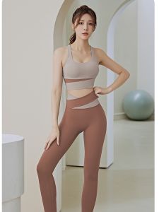 XUEFENGLANGYIN | High Support Shockproof Womens Sports Bra Set