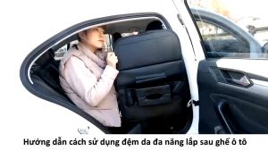 [𝗚𝗶𝗮́ 𝗦𝗼̂́𝗰] Túi treo đồ ghế sau ô tô túi treo đồ đa năng trên ghế ô tô