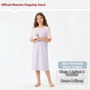 MiiOW | Cotton Cartoon Padded Non-fading Nightdress