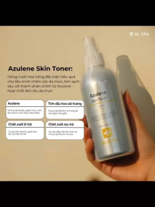 Nước hoa hồng làm dịu Azulene Dr.CPU Azulene Skin Toner (300ml/1000ml)