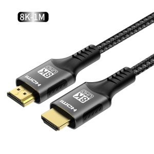 8K HDMI 2.1 Cable 48Gbps Ultra High-Speed 60Hz 120Hz HDMI 2.1 Cable Compatible for PC PS5 TV and Projector