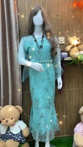 Dress Wanita Brukat Tile 3117: Kualitas Tinggi & Desain Elegan