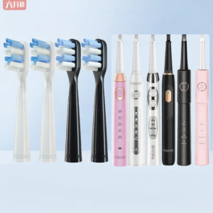 หัวแปรงสีฟันไฟฟ้า Fairywill แบบเปลี่ยนได้พร้อมแกนพลาสติก D7/D8/E11 ทำความสะอาดลึก ระดับความแข็งสำหรับผู้ใหญ่