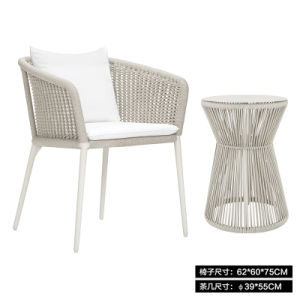 Outdoor Sofa Wicker Weaving Terrace Hotel Designer Outdoor Waterproof Sunscreen Villa Sample Room Sofa for Adults U-Shape