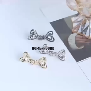 HOME+HOUND Waist Button Metal Nail-Free Pair Button Fashion Adjustable