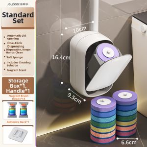 Joybos | Strong Grip No Dead Corners Disposable Toilet Brush Bathroom