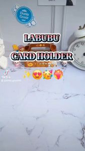 Gantungan Kartu Lanyard LABUBU Tali Panjang Full Colour Ready 4 Warna / Tali Kalung Card Holder Labubu SUPER CUTE LUCU Best Seller Kualitas Terbaik Bisa Grosir dan COD Harga Termurah