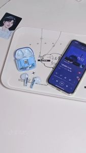 Tai nghe không dây thể thao True Wireless trang bị Bluetooth V5.3 hiệu WIWU Ghost TWS11 kèm hộp sạc lên đến 22h sử dụng liên tục trang bị kết nối bluetooth V5.3 âm thanh chuẩn HD công nghệ Dynamic 13mm - Phân phối bởi Hotphukien