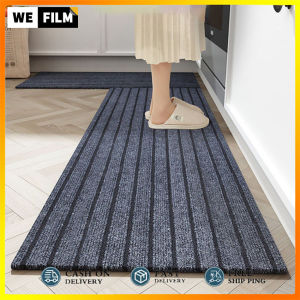 Non Slip Mats Stripe Kitchen Rug Waterproof Carpet Washable Floor Mat for Bathroom Entryway Indoor Outdoor