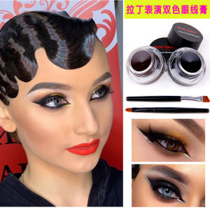 Waterproof Long-Lasting Dual-Color Eyebrow And Eye Makeup for Latin Dance European Eyebrow Tint That Does Not Smudge Or Fade