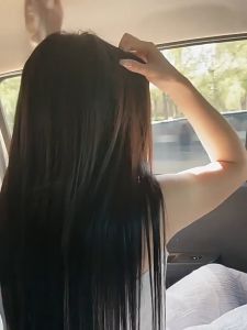 Tóc giả kẹp nữ đẹp thẳng kiểu set 3 dải tóc giả kẹp phím cao cấp làm dày tóc tự nhiên mềm đẹp- Phụ kiện RYRY