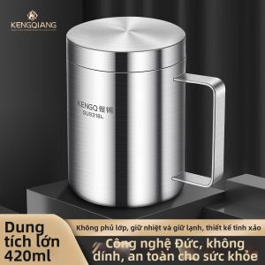RONGCHUAN | Tách Inox Cách Nhiệt An Toàn Cho Trẻ Em