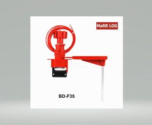 ตัวล็อควาล์วแบบสากล อุปกรณ์ล็อควาล์วอเนกประสงค์พร้อมแขนล็อค Universal Valve Lockout BD-F35 (1ชิ้น)