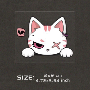 Zhaogi cat car cute cat car stickers glass cover scratches stickers electric car cartoon body stickers decorative accessories