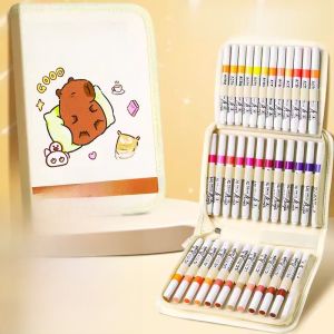 Waterproof Acrylic Marker Pens Set for Students Children Graffiti DIY Guka Colorful Painting Brush round Tip Other Other