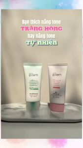 Kem chống nắng Make Prem UV Defense Me Hàn Quốc 50ml SPF50+ PA++++ giúp nâng tông tự nhiên bảo vệ da tối ưu