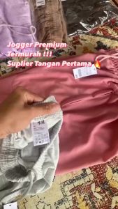 Celana Jogger Sweatpants Wanita & Pria: Celana Sport Nyaman