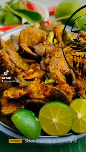 Nấm sấy lá chanh( túi zip 100gr) bổ sung đạn từ nấm cho người ăn chay