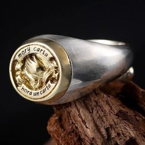 Cincin Vintage Motif Praise to Lord (Adjustable)