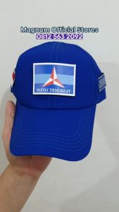 Topi DEMOKRAT Taktis PDL Gratis Bonus 3 Emblem Patch Prepet Perekat Velkro