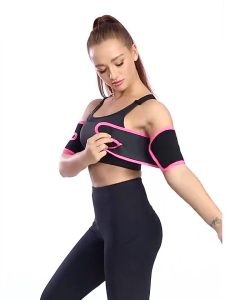 Arm Trimmers Sauna Sweat Band for Women Neoprene Arm Slimmer Arm Shaper Anti Cellulite Fat Burner Armbands Sport Workout Arm Belt Body Shaper Arm Warmers for Weight Loss Fat Reducer Humpback Correction Fitness Body Building Accessories