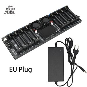 Máy Kiểm Tra Pin 8 Kênh 18650 Với Mô-đun Sạc Và Xả Tự Động Màn Hình Cong 24 Inch Đo Điện Trở Trong