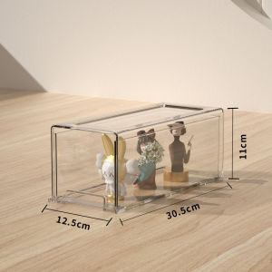 SHANGPINSHANGGE | Transparent Desk Organizer Box