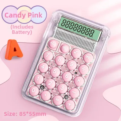 Cute Aesthetic Mechanical Key Calculator