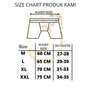 Beli 6 Gratis 1 Celana Dalam Boxer Pria /Cidi boxer Katun
