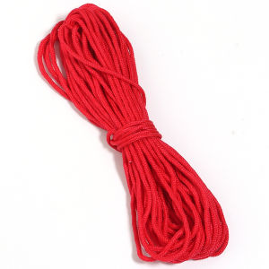 10Yards 2mm Colorful Polyester Braided Rope For DIY Jewelry Making Handmade Woven Bag Keychain Lanyard Accessories Materials