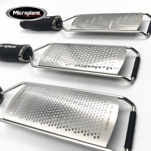 Microplane Stainless Steel Grater Cheese Chocolate Lemon Black Truffle Kitchen Cooking Tool Gourmet Food Preparation