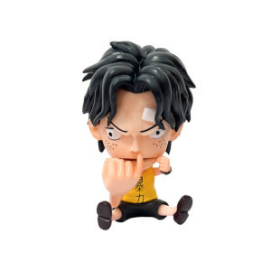 Bandai | Chibi Big-Headed Luffy One Piece GK Sitting Pose Zoro Chopper Enel Empress Action Figures Anime Toys Decorations Gifts In Stock