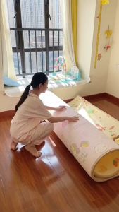 [Tặng Khăn Sữa Xịn] Thảm Xốp Gấp GọnThảm Trải Sàn Gấp Gọn Cho Bé Tập Bò Ngồi Đứng Đi....(Chống Thấm-Chống Trượt)