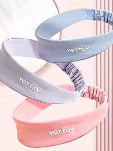 Headband Sport Sweatband Running Bandana Yoga Hairband Fitness Gym Olahraga Pilates Elastis Absorbent