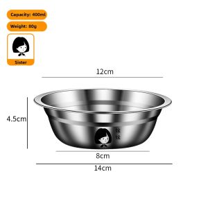 HUYO | Food-Grade 316 Stainless Steel Thick Soup Bowls