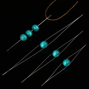 DIY Beading Needle Set: Open Curved & Big Eye Needle Beads