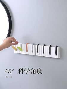 รูปเปียโน ตะขอแขวนของติดผนัง ที่แขวนของ ตะขอติดผนัง ตะขอแขวนของ น่ารักมาก