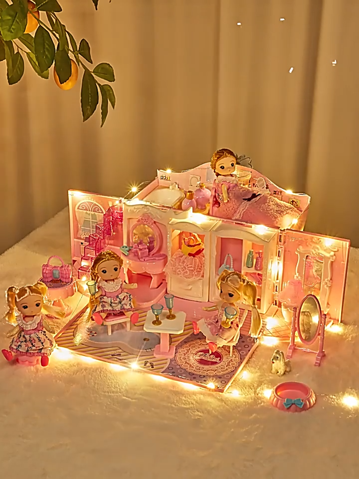 Đồ chơi trẻ em Castle Dream Doll Micro Furniture Model