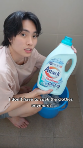 Attack Liquid Detergent Colour 3.6kg Bottle / 1.4kg Refill | Color Protection Formula | Japans #1 Laundry Brand