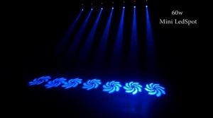 LAMPU MOVING HEAD BEAM MINI ZETAPRO 60 WATT WARNA WARNI ORIGINAL