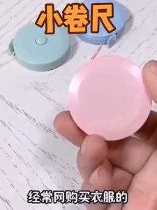 [1PC]Worthbuy Mini Pocket Measuring Tape Body Portable Millet Ruler Retractable Pita Ukur Tukang Jahit 迷你小卷尺