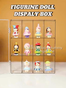 Figurine Display Box With Door / POP Mart Figurine Storage Display Box / Figurine Showcase / Blind Box
