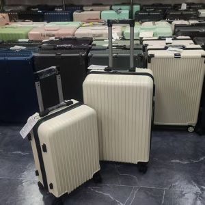 กระเป๋าเดินทางขนาด 20 นิ้ว ดีไซน์สวยงาม ความจุขนาดใหญ่ มีหูหิ้ว ป้องกันการตก กระเป๋าเดินทางแบบมีรหัสล็อค วัสดุ ABS PC ทันสมัย อินเทรนด์