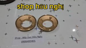[HCM]Mâm chia lửa đấu đốt bếp gas sen đồng sử dụng cho bếp gas mặt kính bếp gas inox 43x78 ( vàng )linh kiện bếp gas